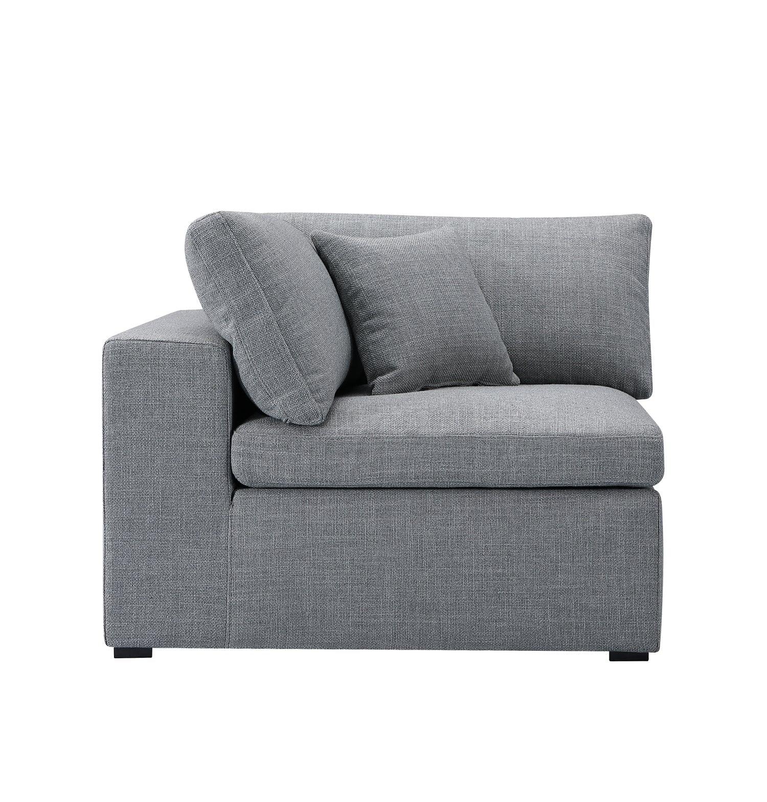 InÃ¨s Sofa - Corner Module - Grey Fabric