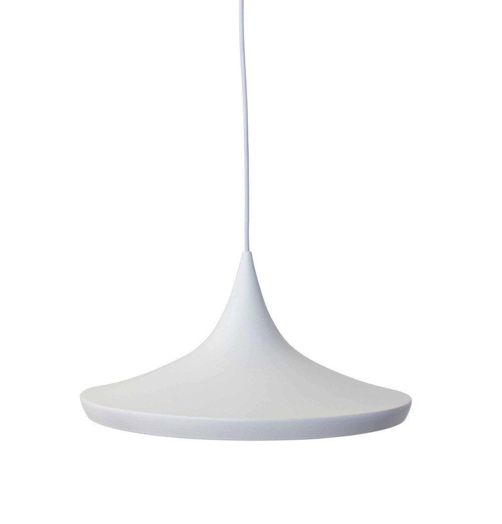 Jayda Wide Pendant Lamp - White