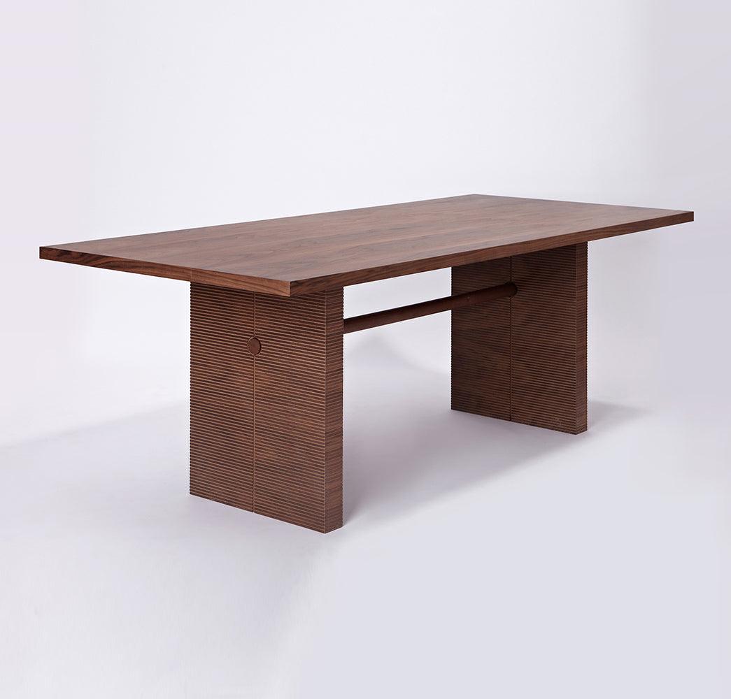 Jennie Dining Table - Walnut