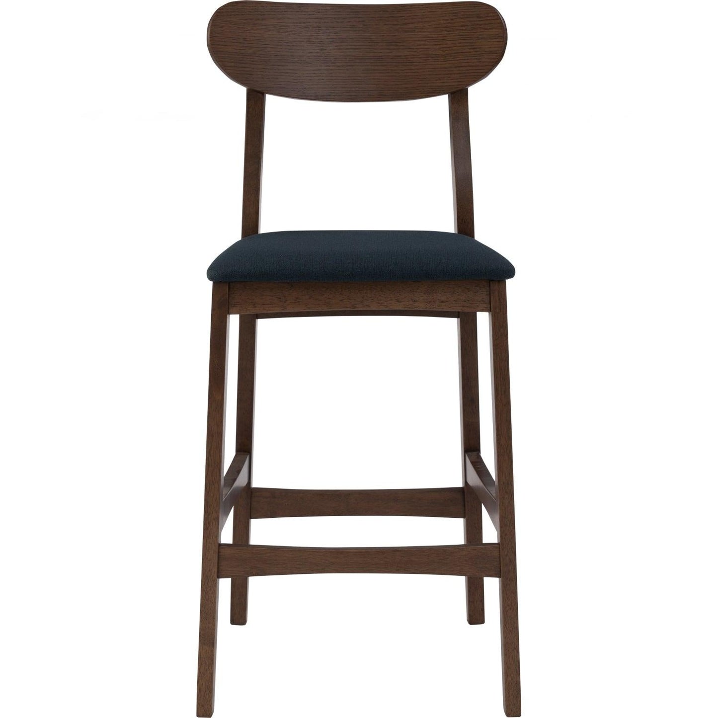 Lennox Counter Chair - Cocoa & Navy