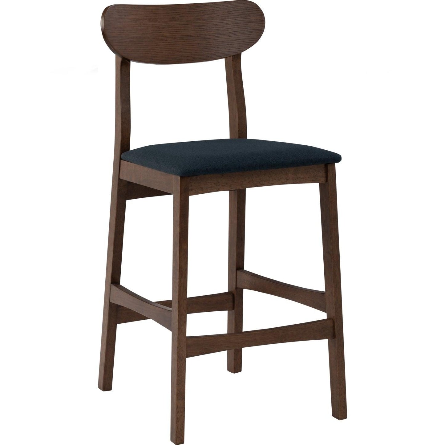 Lennox Counter Chair - Cocoa & Navy