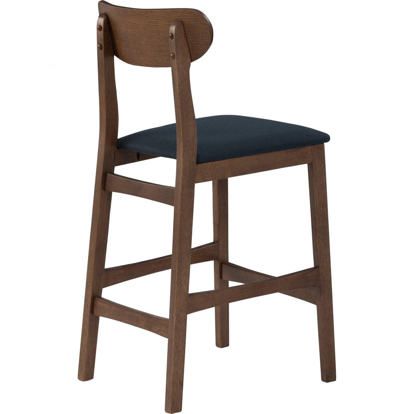 Lennox Counter Chair - Cocoa & Navy