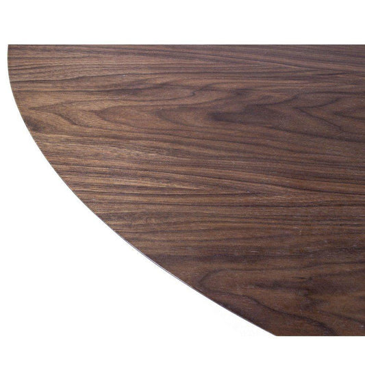 Maisie Dining Table - Round - Walnut/White Oak/Ash Top