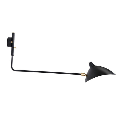 Sergio One Straight Arm Sconce Wall Lamp