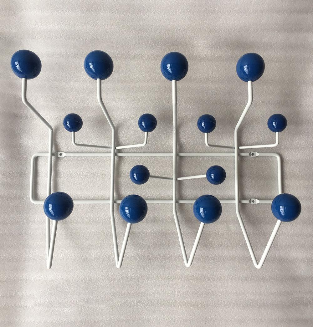 The Mid-Century Wall Coat Hanger - Blue