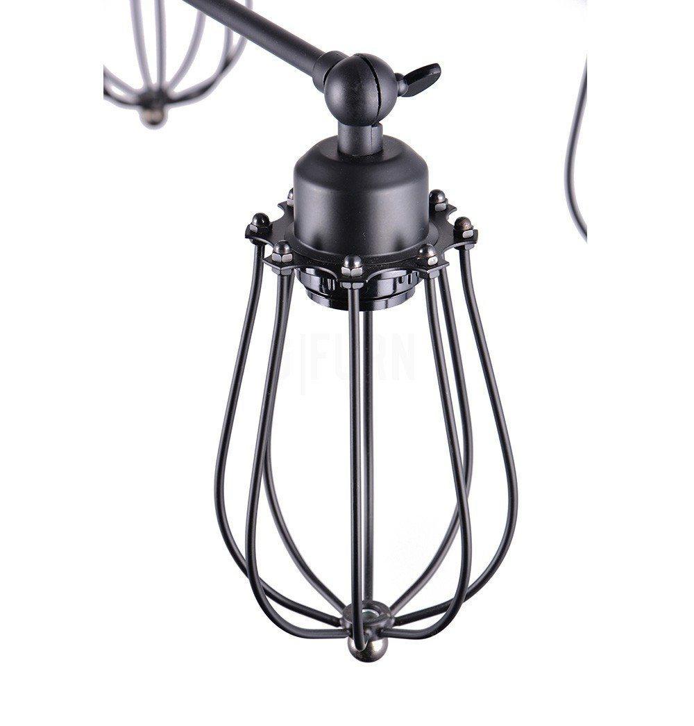 Vintage Industrial Edison Pendant Lamp - 5 Sockets